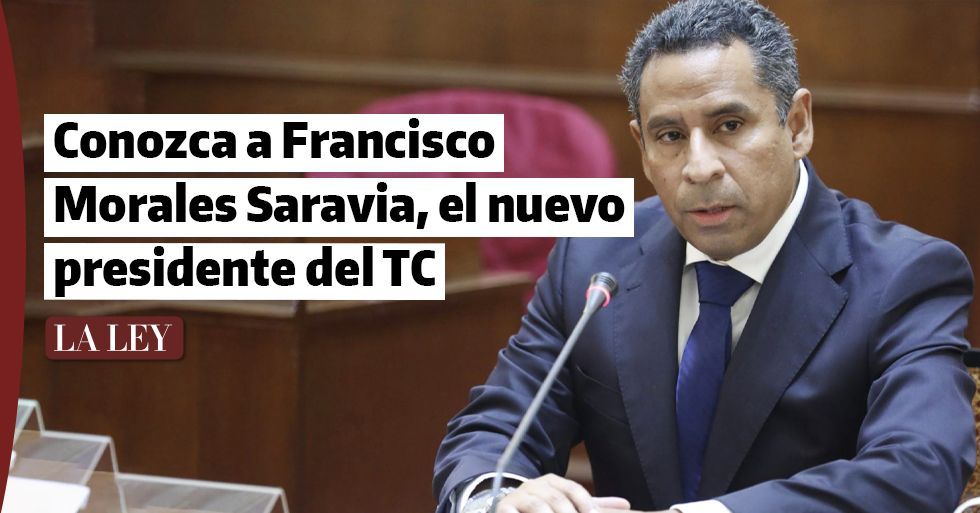 LO ÚLTIMO | Conozca a Francisco Morales Saravia, el nuevo presidente del TC