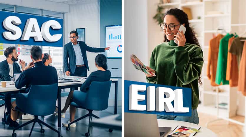 Diferencia entre SAC, EIRL y SRL